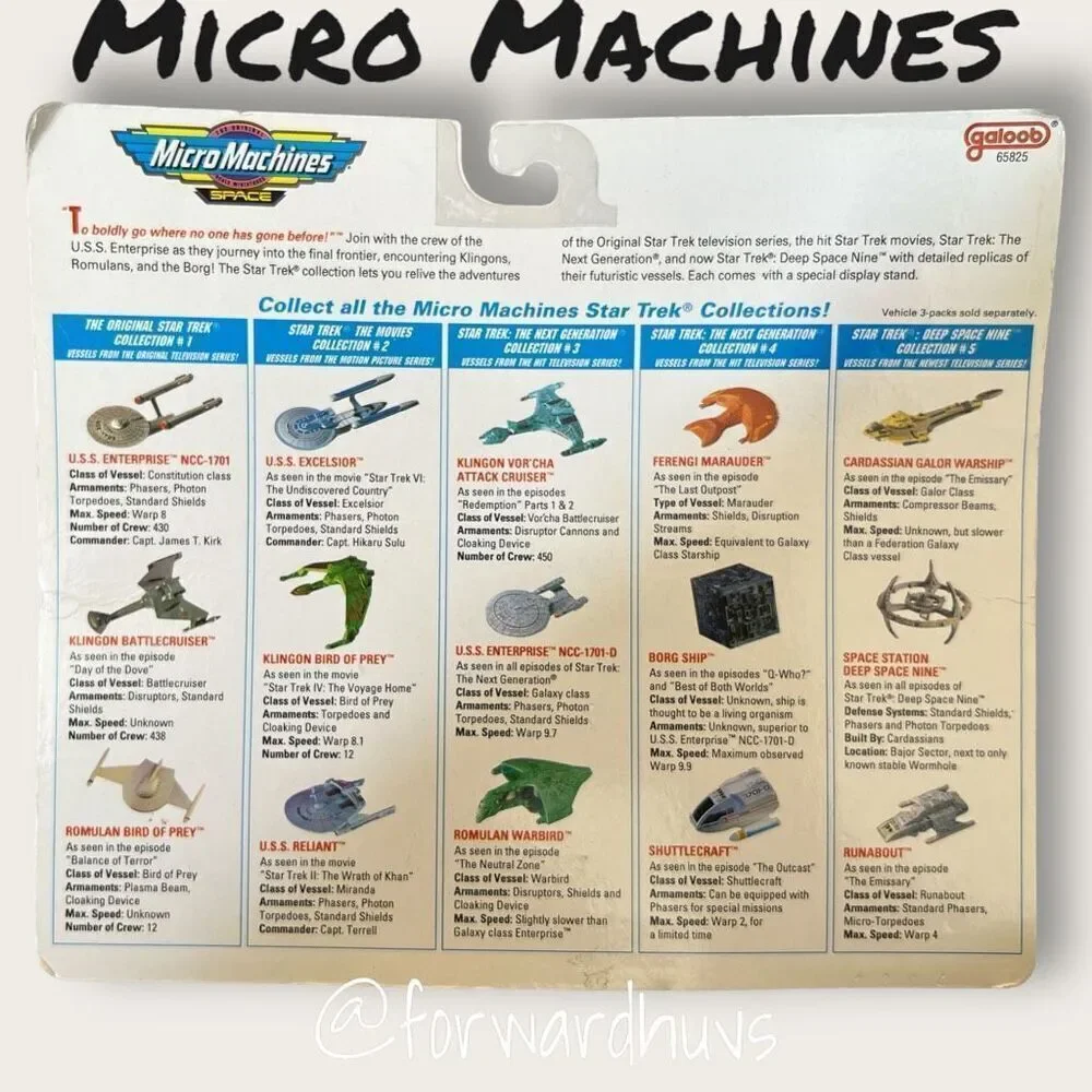 Galoob Micro Machines Star Trek: Deep Space Nine - Collection # 5